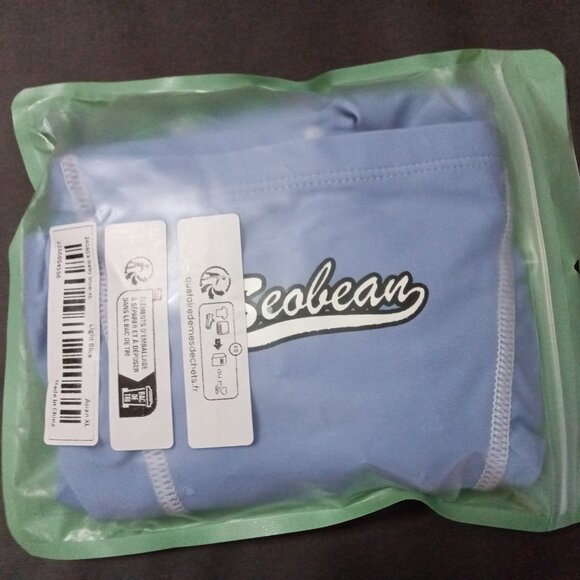 NWT SEOBEAN SWM JAMMER, ASIAN SIZE "XL" BABY BLUE (Estimate 32"-34") - Picture 7 of 8